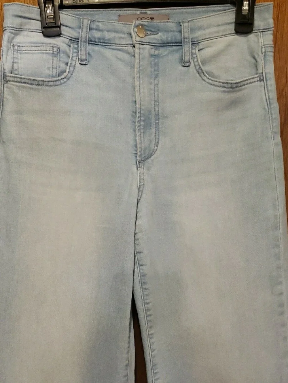 Joe's Jeans Light Blue Wide-Leg El Savadore High-Rise Jeans